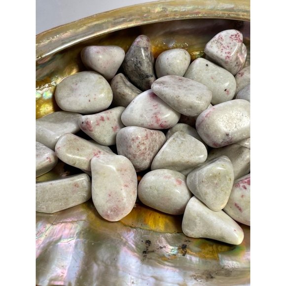 6x Cinnabar in Quartz Tumbled Stones 20-25mm Reiki Healing Crystals Anger Wealth - Picture 7 of 7